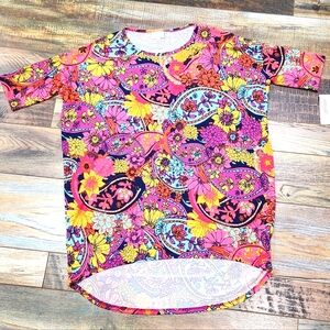 Colorful LuLaRoe Paisley Shirt